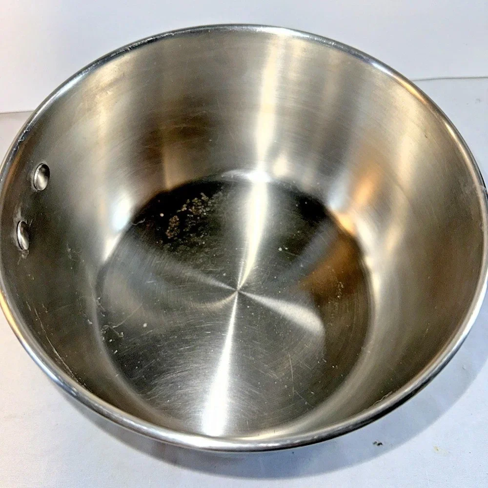 VTG Lagostina Verbania Stainless Steel Saucepan Pot Italy Cookware R09U 8